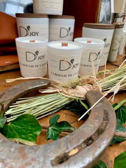 D'JOY by Cheval&Senteurs - Wholesale Jar/Filled Candle - Mini candle "Getaway in Camargue"2