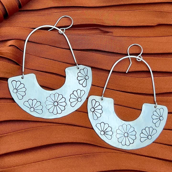 Flora III Earrings for wholesale by Fluff Hardware