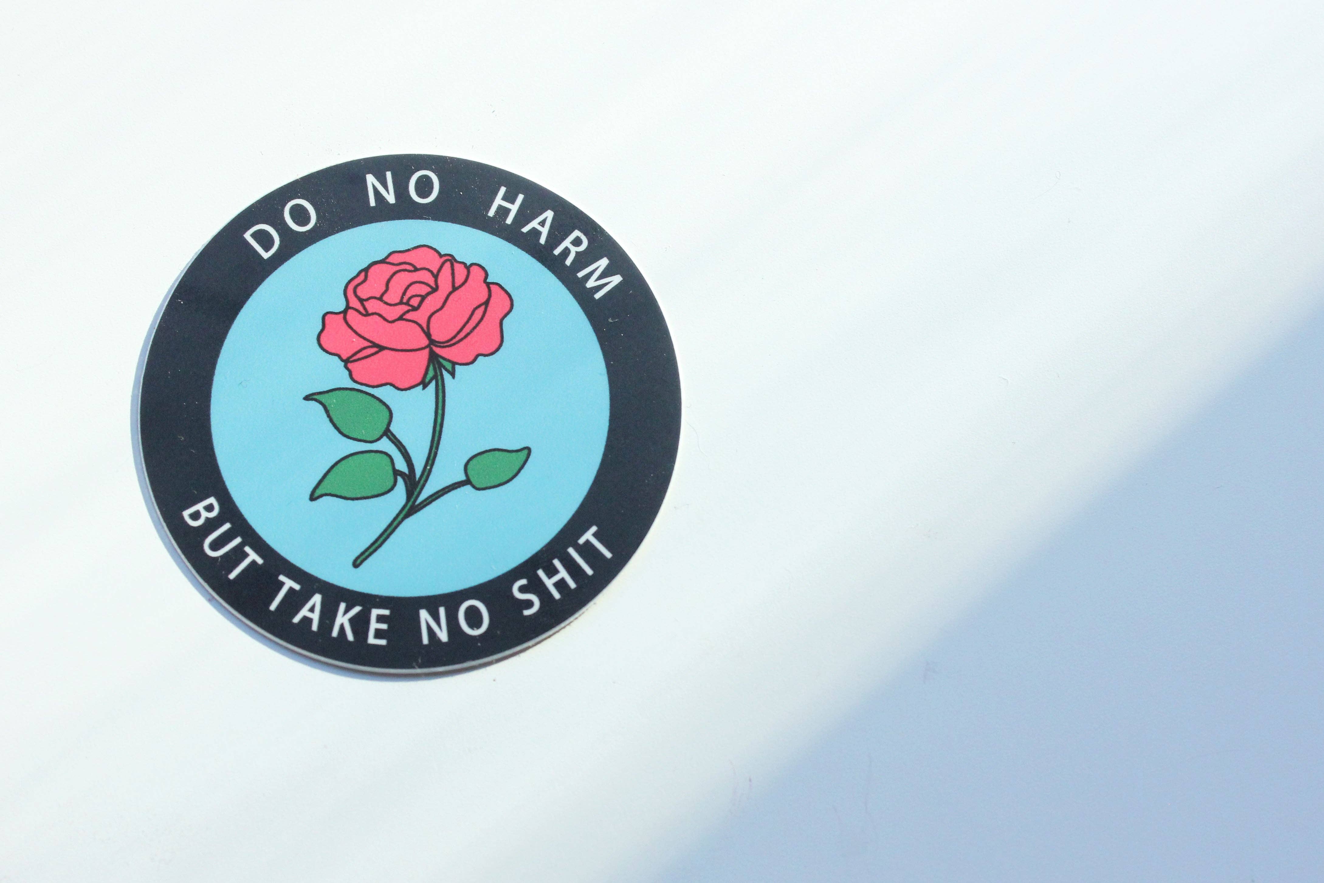 Tender Ghost - Wholesale Sticker - Do No Harm Sticker2