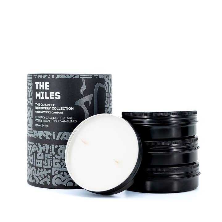 OLPHACTORY CANDLES - Wholesale Travel Candles - The Miles: Quartet Discovery Collection1