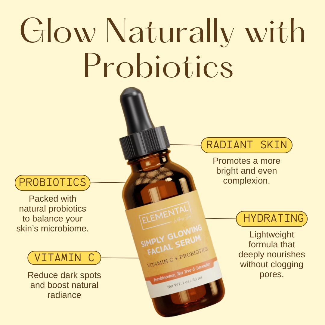 Elemental Wellness | Soap & Toxin-Free Living - Wholesale Gezichtsserum/concentraat - Vitamine C Gezichtsserum | Gezichtsverhelderend Probiotisch Serum2