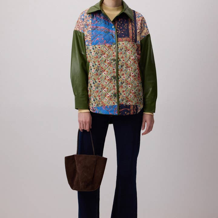 CHAQUETA CON PATRÓN DE PATCHWORK y otras tendencias de Resultados para boquillas patchwork al por mayor. Devoluciones gratuitas y condiciones de pago a 60 días en Faire en Faire.