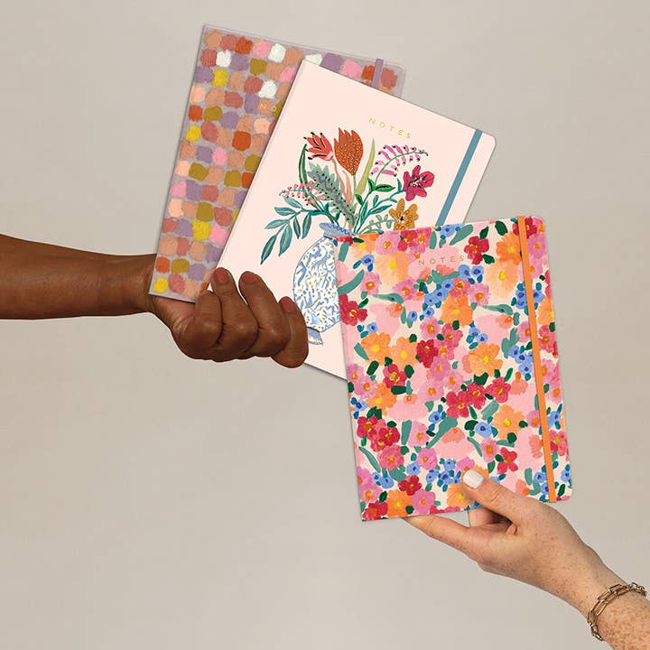 Market Flowers | Sewn Trio Notebook set for wholesale by Seedlings