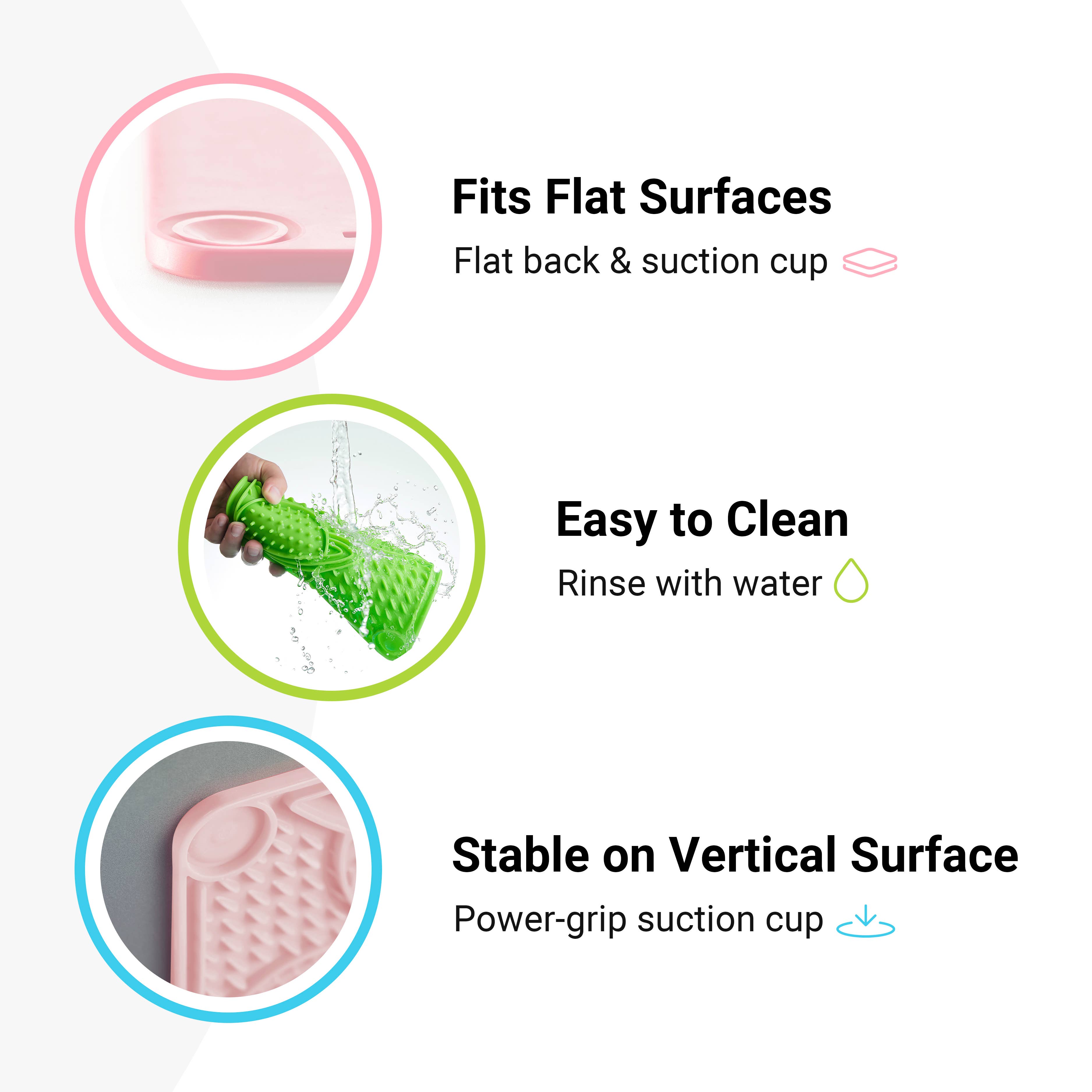 PetDreamHouse - Vente Tapis de gamelle – chien - Tapis à lécher PetDreamHouse avec motif planètes pour chiens3