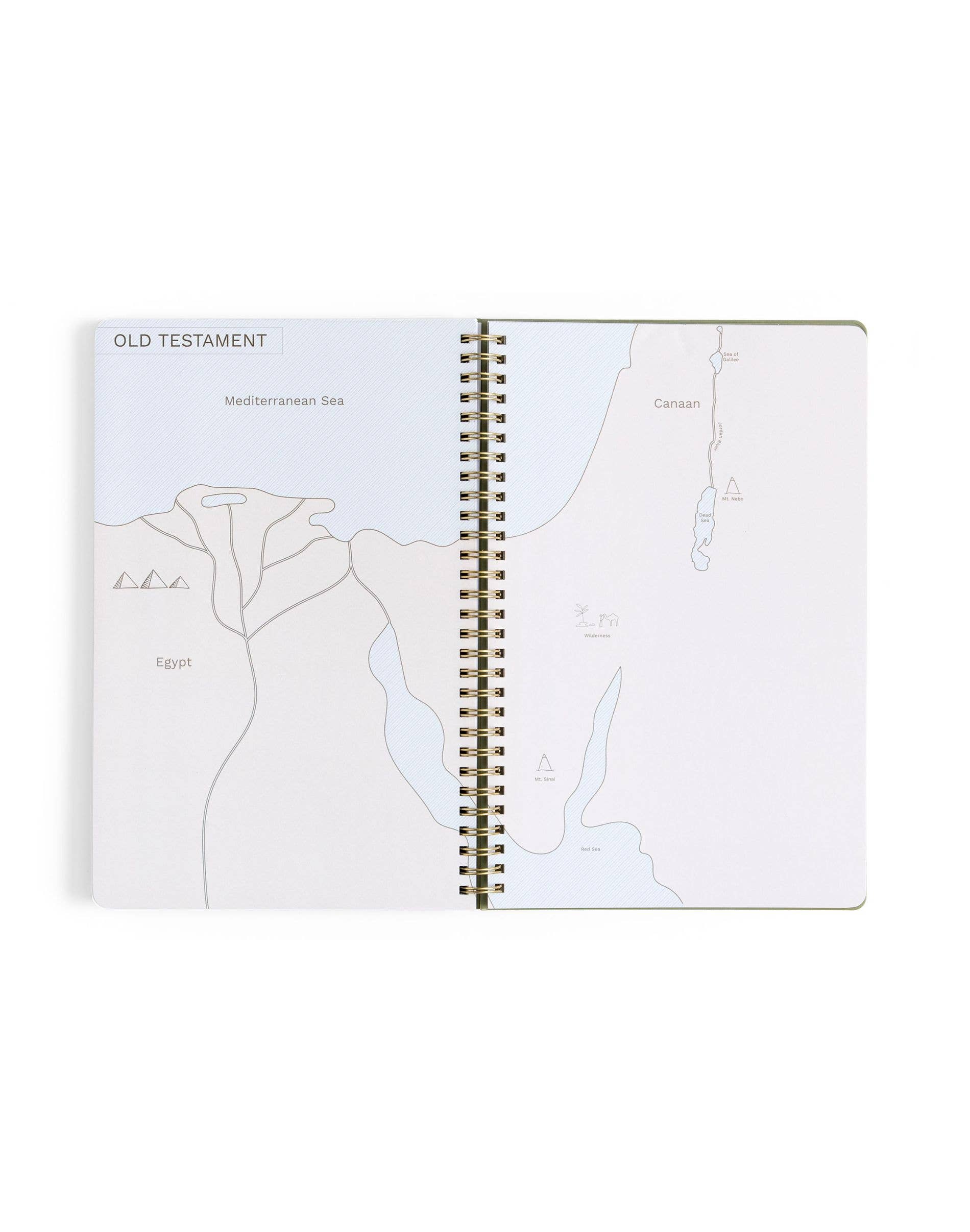 Church Notes Co. - Wholesale Notebook - Olive Church Notes Bible Reference Notebook7