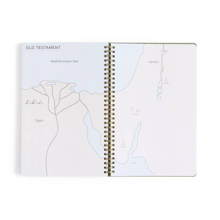 Church Notes Co. - Wholesale Notebook - Olive Church Notes Bible Reference Notebook7