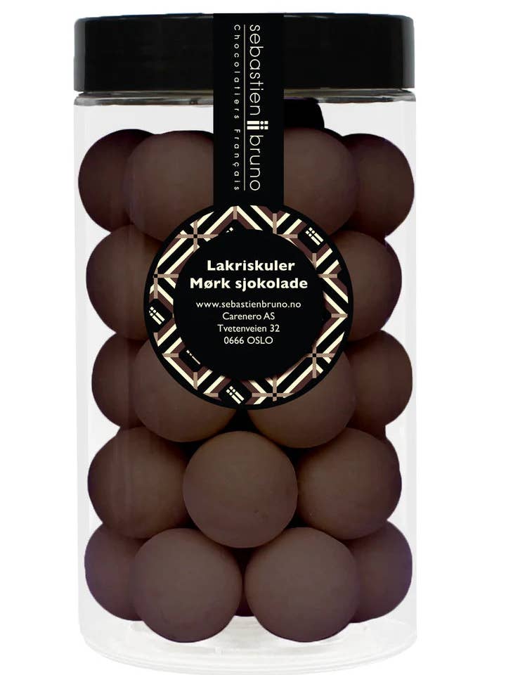 Lakriskulor Mörk choklad Stor för wholesale av SebastienBruno Røa Torg