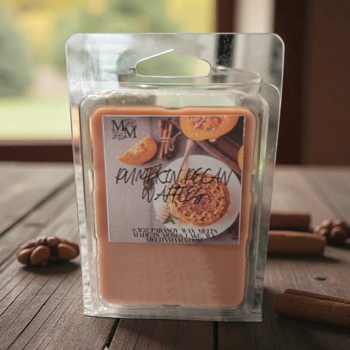 Pumpkin Pecan Waffles wax Melt for wholesale by Meltin Mama
