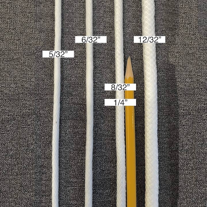 WeBaG N WeCoveR - Wholesale Craft Supplies - Fiber Flex Piping Cord, 6 Sizes, Fiber Cord, Welt Cord3