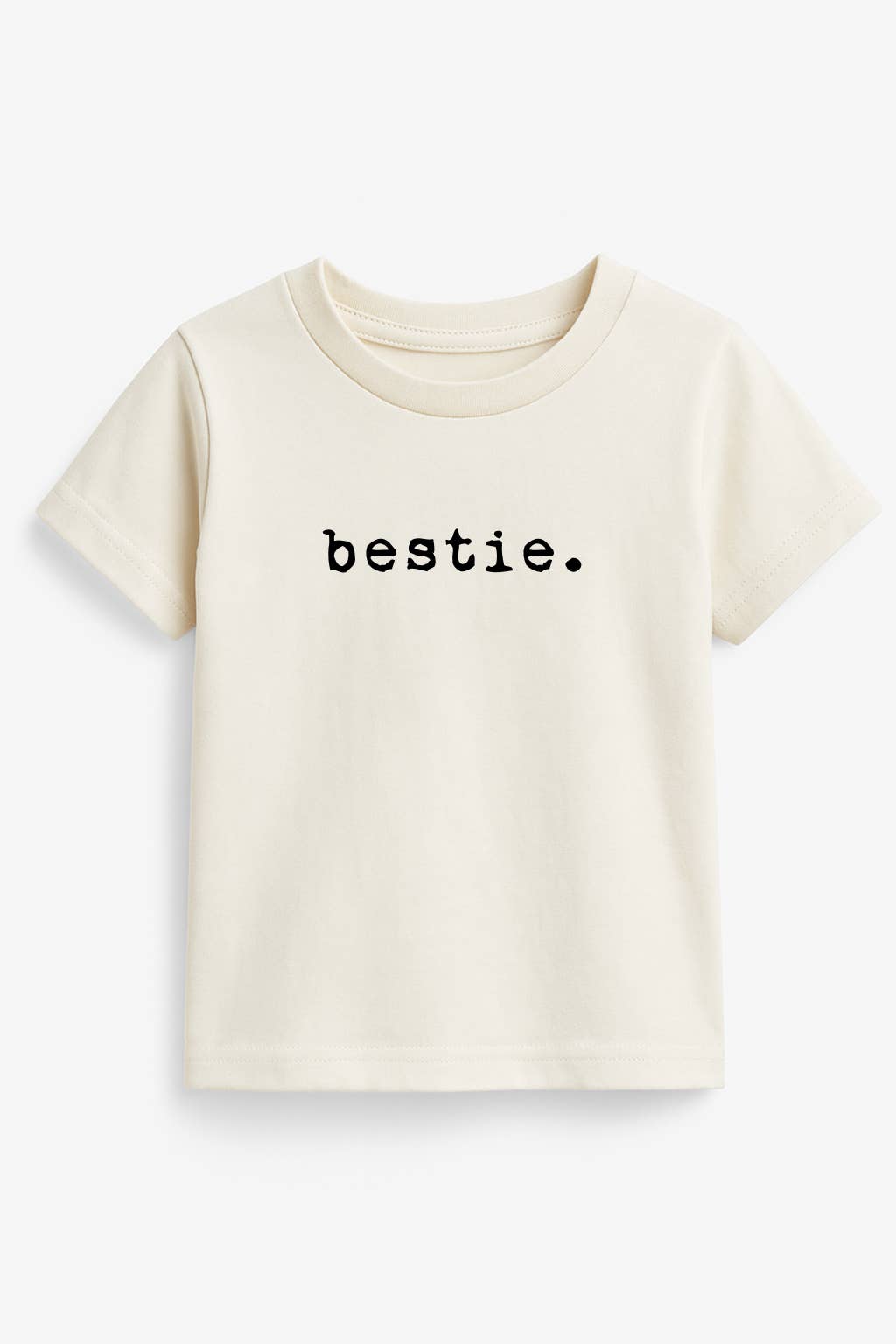 Tenth & Pine - Wholesale Screen Printed T-Shirt - Kids - Organic Cotton Kids Graphic Tee | Short Sleeve | Bestie