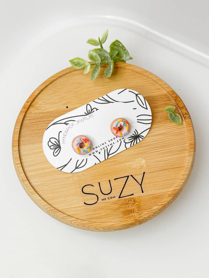 Doughnut Stud Assorted for wholesale by SuzyMe