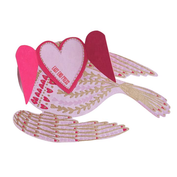 East End Press – wholesale Kärlekskort – Hjärtfågel Gratulationskort4