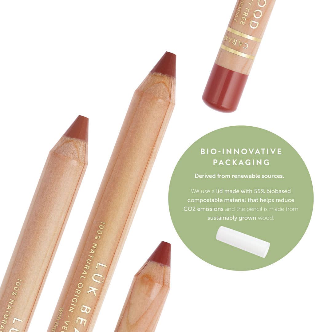 LÜK BEAUTIFOOD [🇦🇺 AUS + USA🇺🇸] - Wholesale Lipstick - Eco-luxe Lipstick Crayon in Honey Peach7
