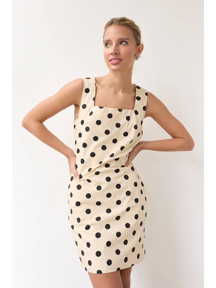 Simple Polka Dot Dress - RD1181 for wholesale on Faire