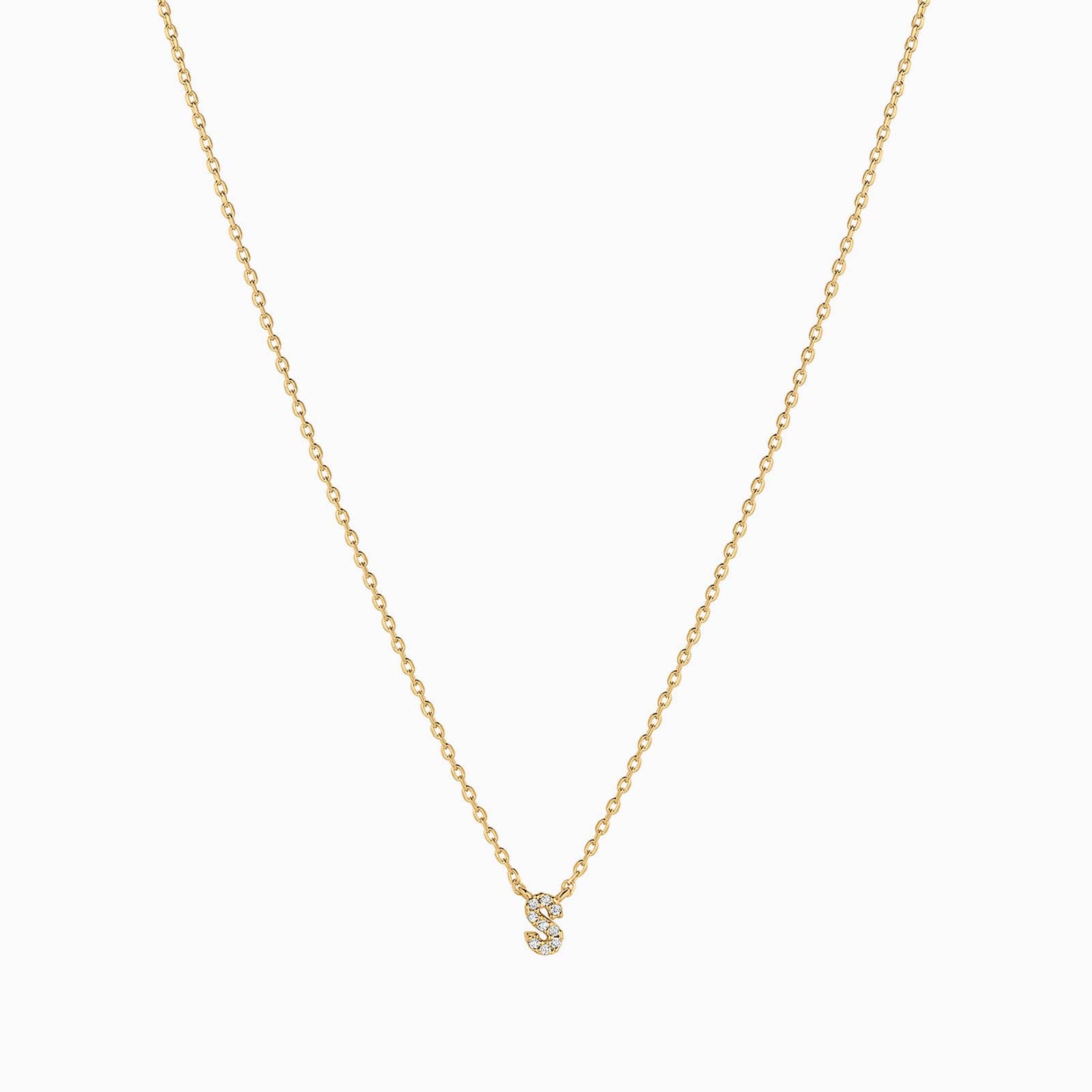 Bearfruit Jewelry - Wholesale Pendant/Charm Necklace - Crystal Initial Necklace30