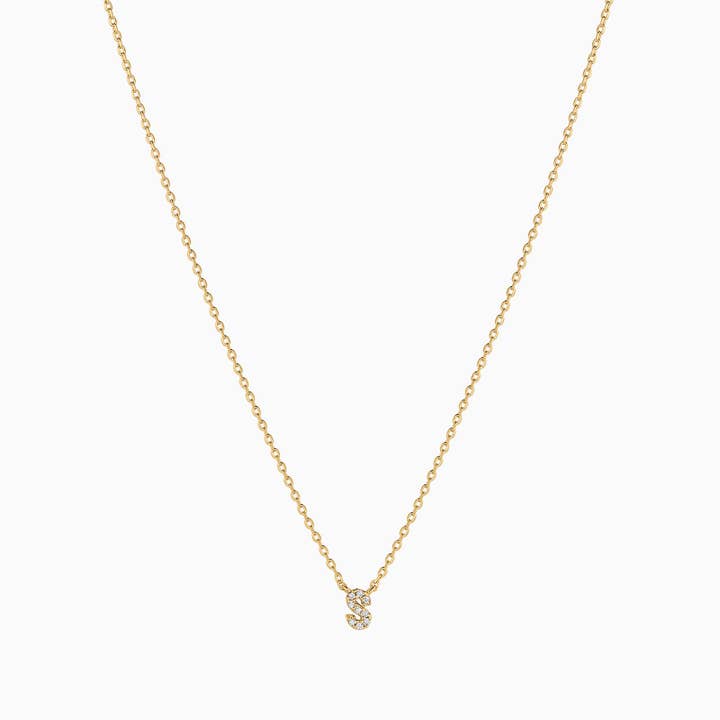 Bearfruit Jewelry - Wholesale Pendant/Charm Necklace - Crystal Initial Necklace30