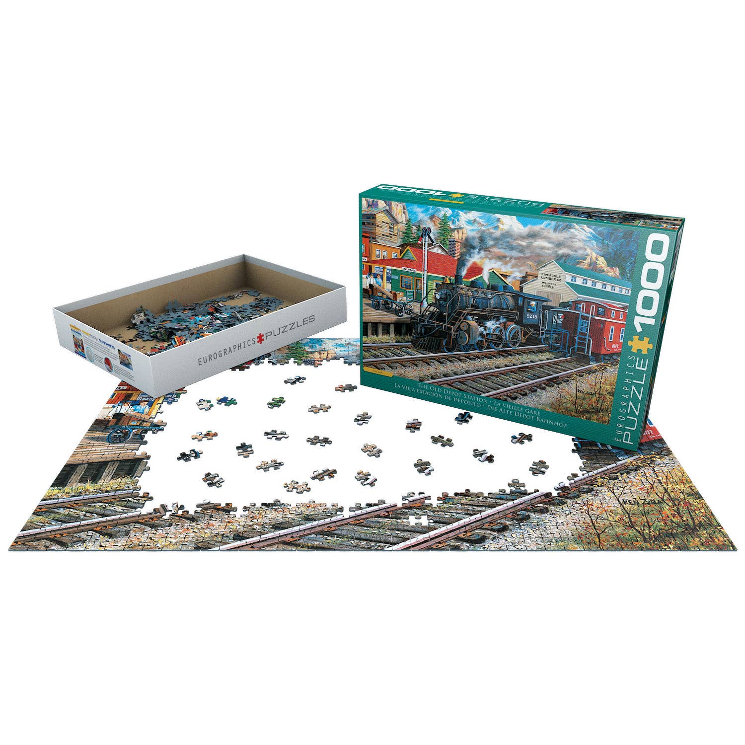 Eurographics Puzzles USA - Vente Puzzle – adulte - La Vieille Gare2