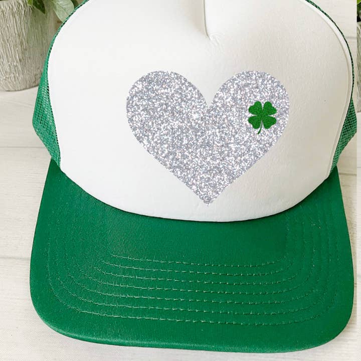 One Nine - Vendita all'ingrosso Cappellino da camionista - Donna - Cappello traker per il giorno di San Patrizio/ Slainte3