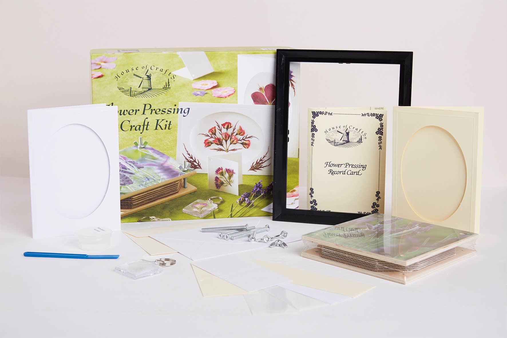 West Design Products - Wholesale DIY Craft Kit - House of Crafts Flower Pressing Craft Kit2
