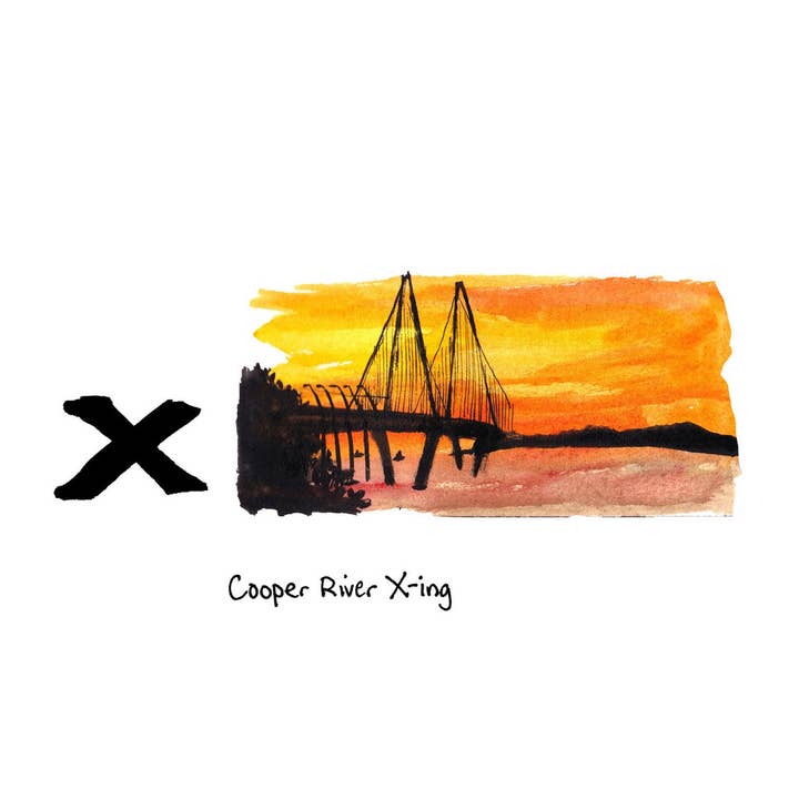 X (Carolina del Sur) para venta al por mayor de The Letters NYC