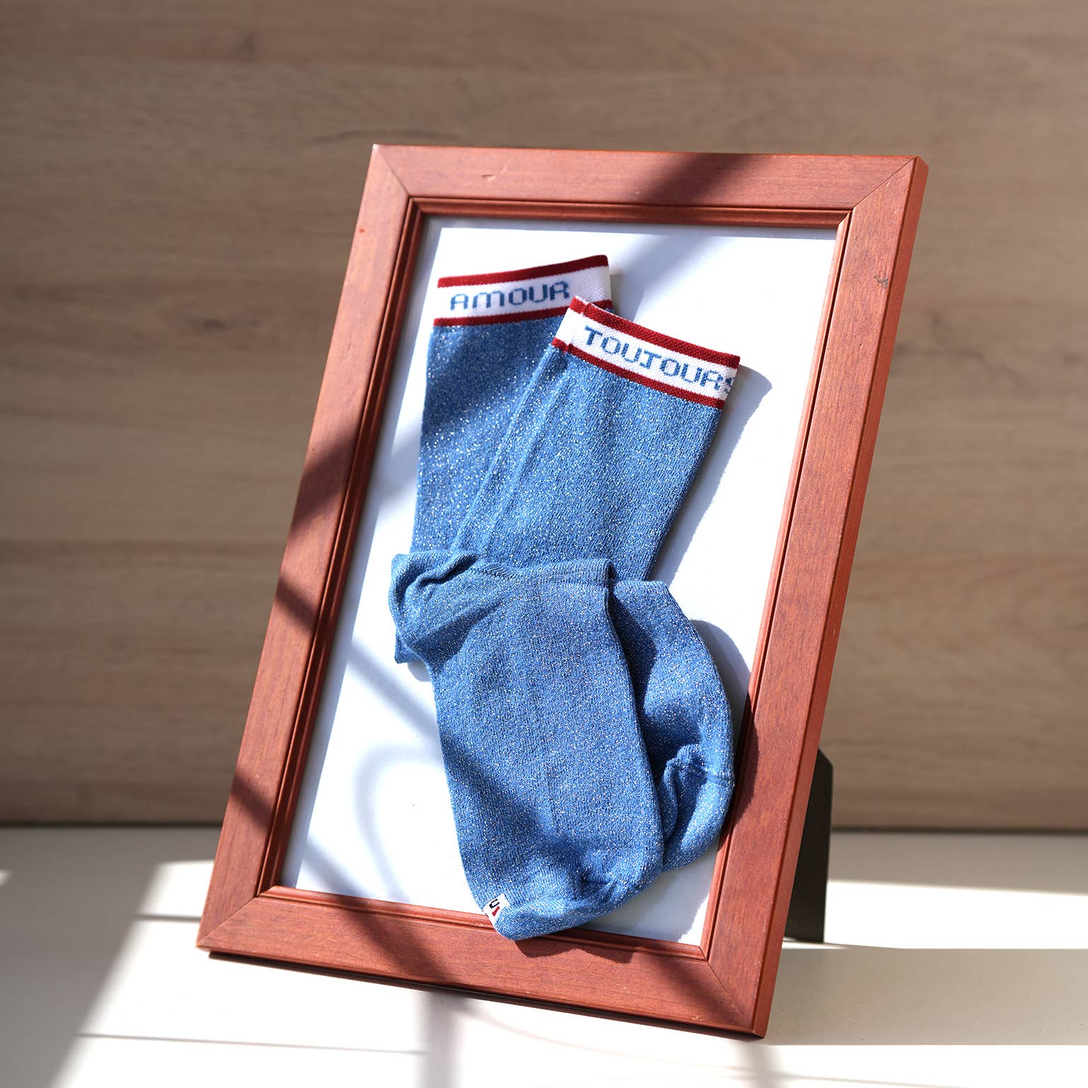 Maison Causettes - Wholesale Socks - Women's - Women's organic cotton lurex socks - Josette L'Amour2