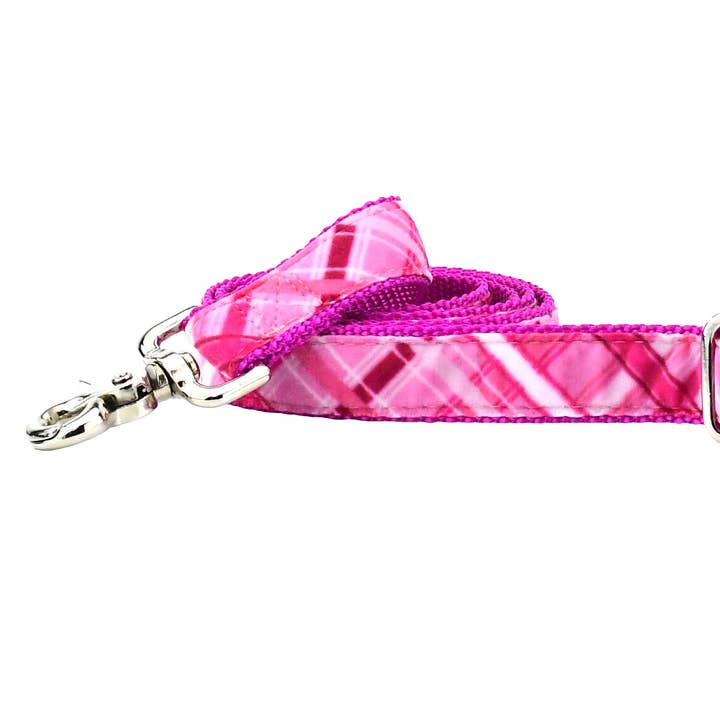 Very Pink Velvet Essential Dog Leash for wholesale by 2 Hounds Design