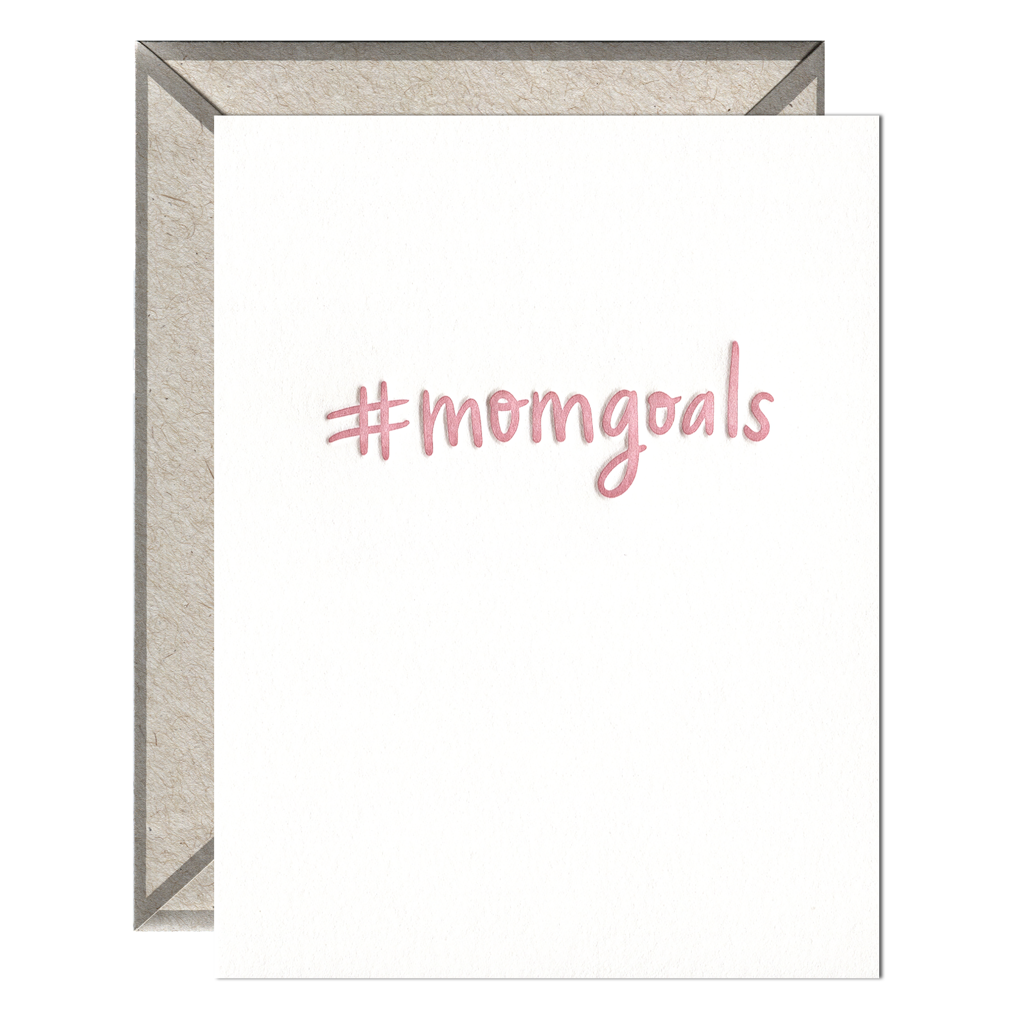 INK MEETS PAPER - Wholesale Mother's Day Card - #momgoals - Mother's Day card1