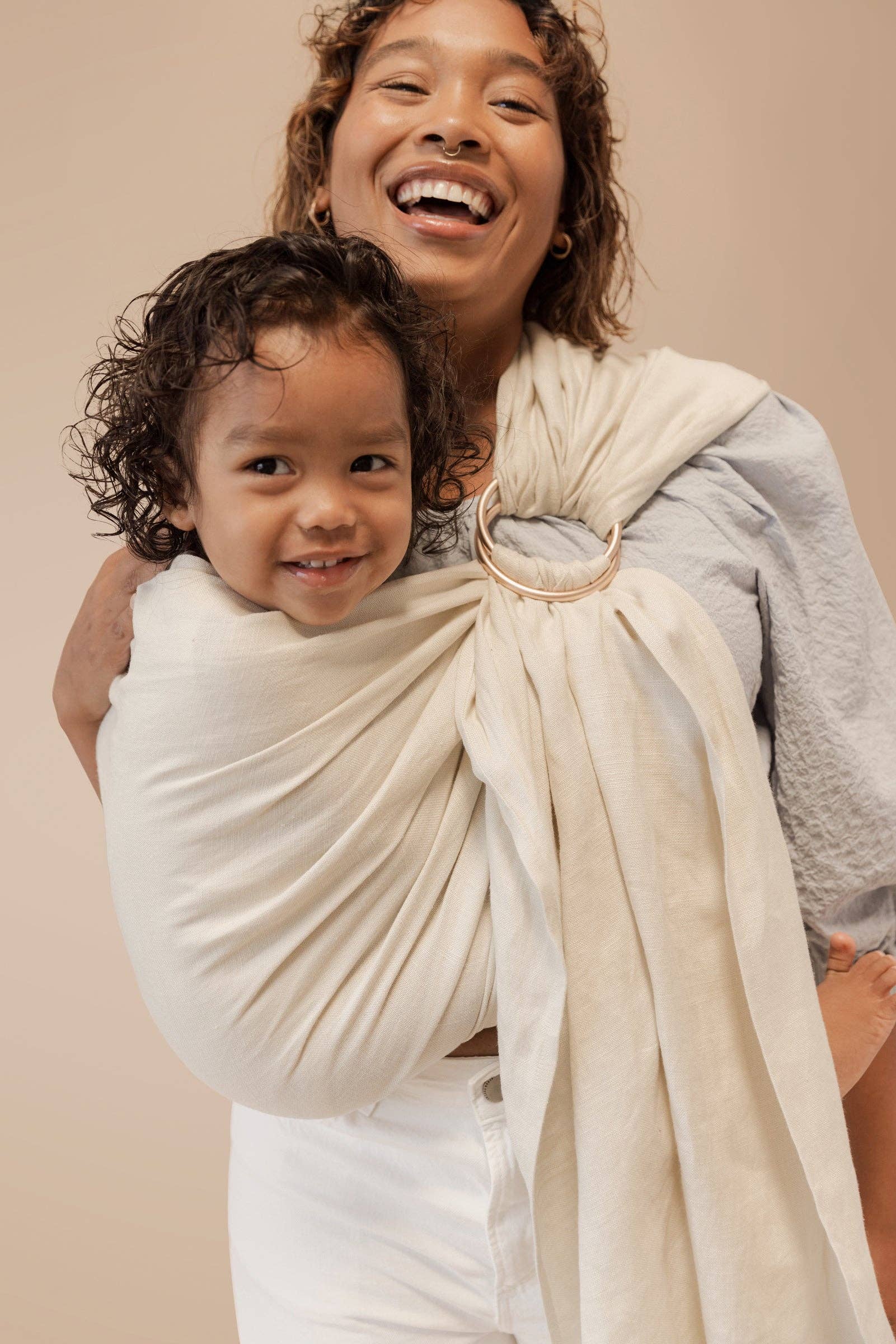WildBird - Wholesale Baby Wrap/Sling - Sparrow - Linen Sling1