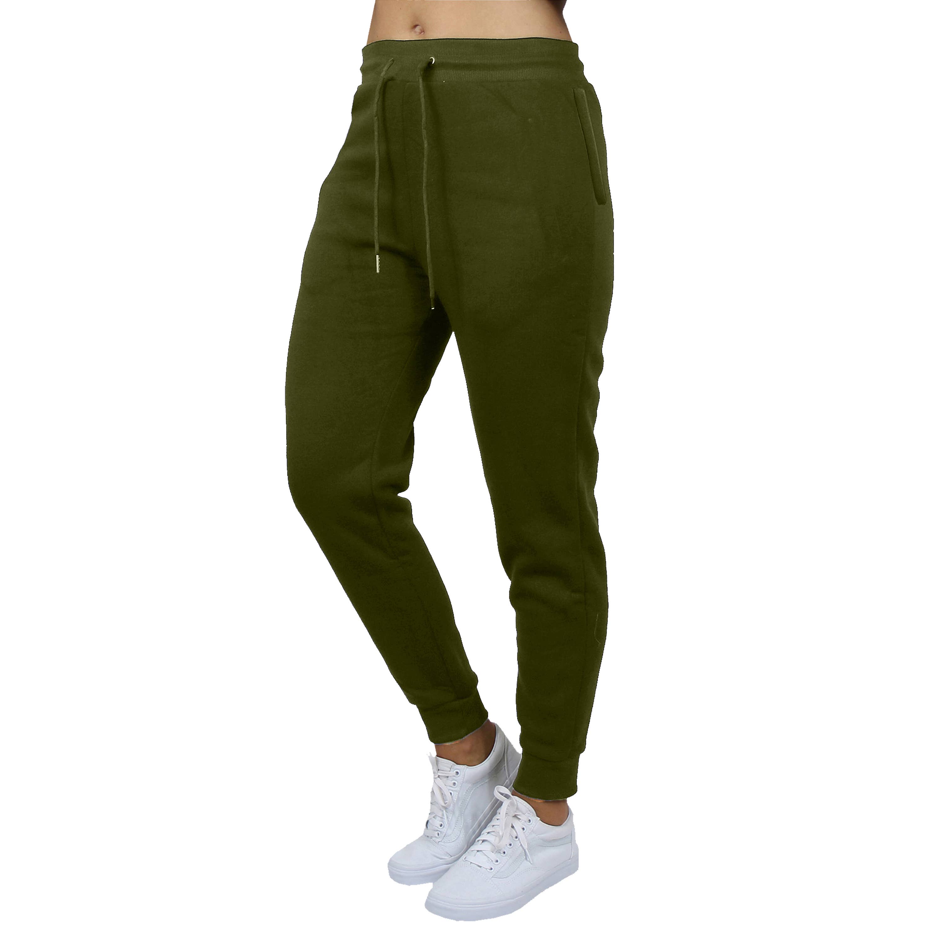 Galaxy By Harvic – Großhandel Trainings-/Jogginghose – Damen – Damen Fleece-Jogginghose mit lockerem Sitz und versteckter Reißverschlusstasche1