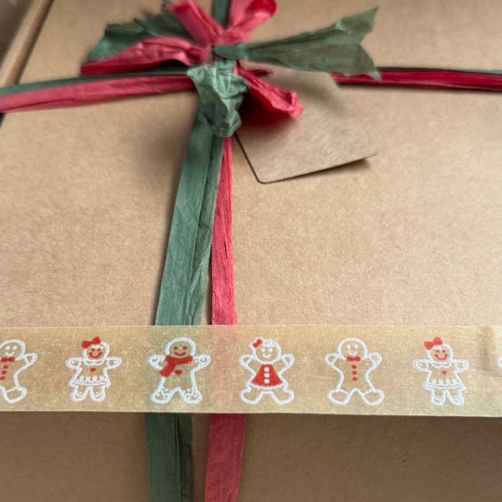 &Keep - Wholesale Tape - Colourful Festive Biodegradable Paper Tape 24mm x 50m