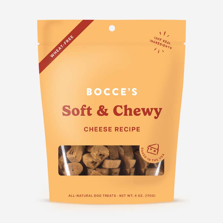 Cheese Soft & Chewy Treats for wholesale by Bocce's Bakery