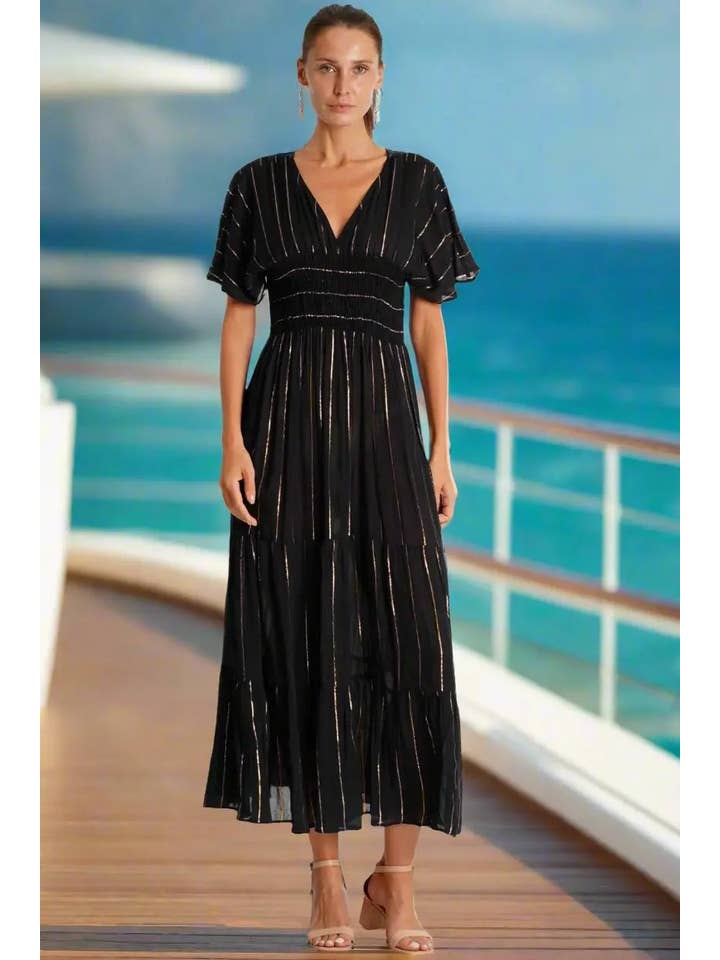La Moda Clothing - Wholesale Dress - Women's - Maxi Cruise Dress