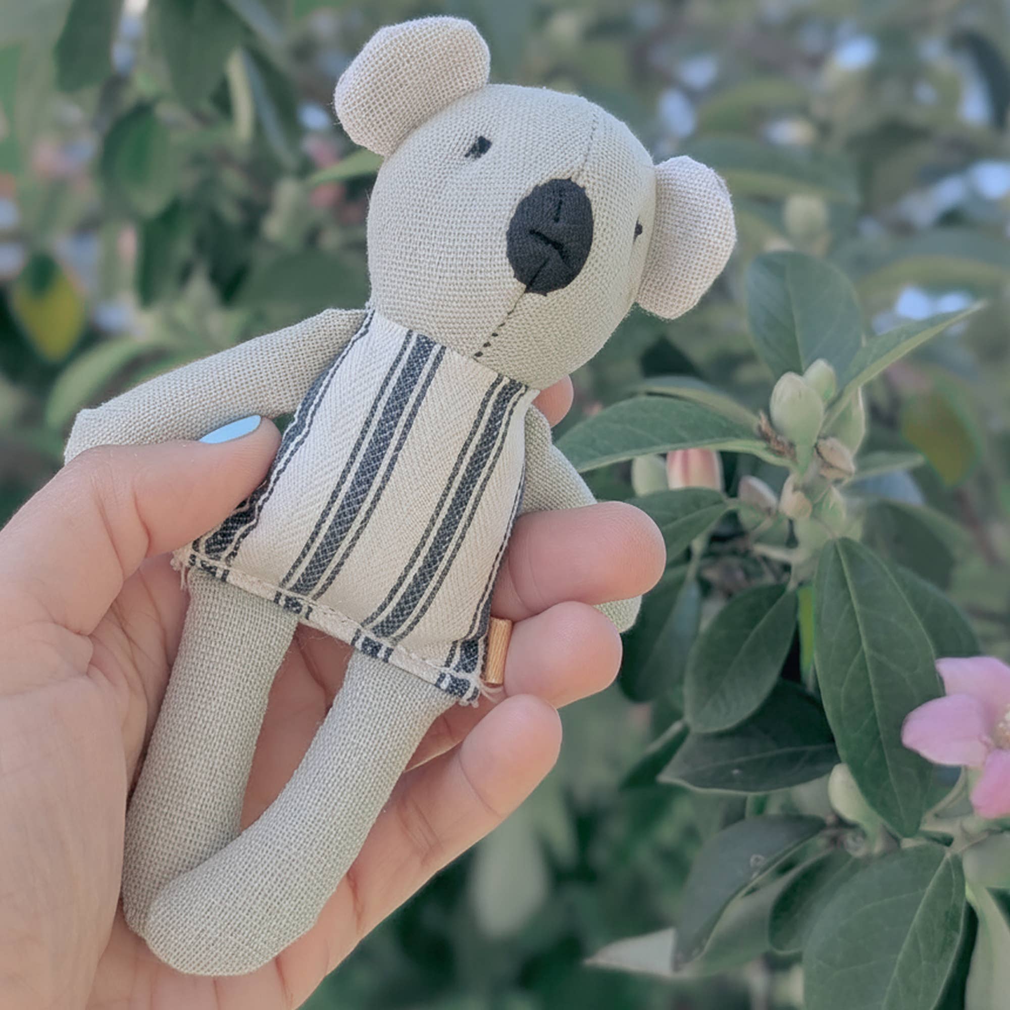 Bushpress - Wholesale Stuffed/Plush Toy - Kids & Baby - Koala friends toy, blue ticking5