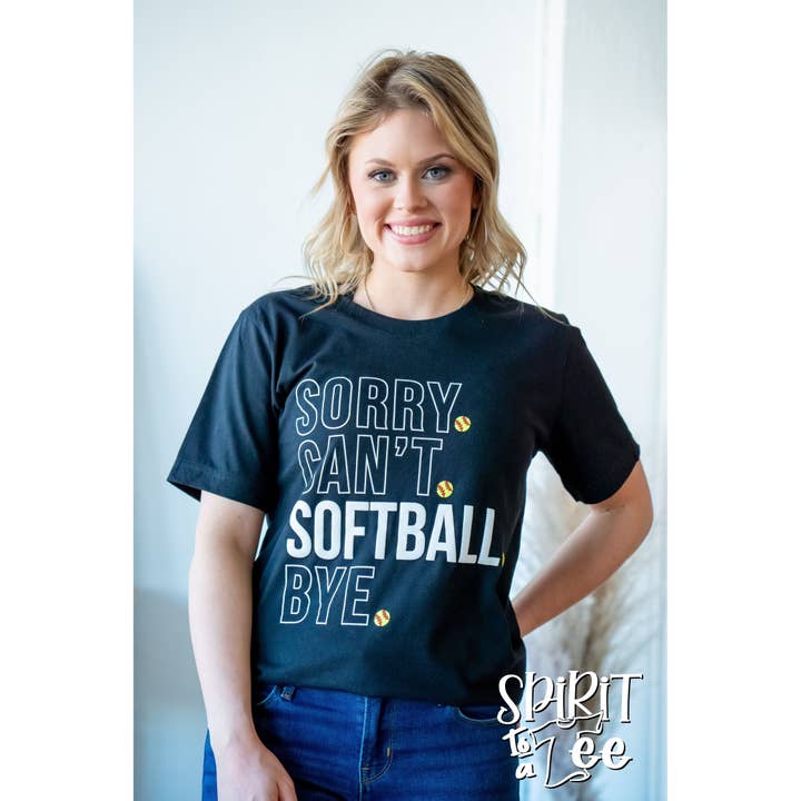 Sorry kan geen softbal-tee voor wholesale door Spirit to a Tee