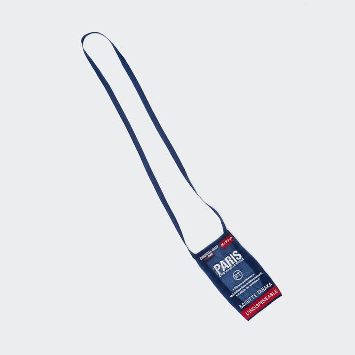 Organza Bag Paris Map Phone Holder for wholesale by Brigitte Tanaka