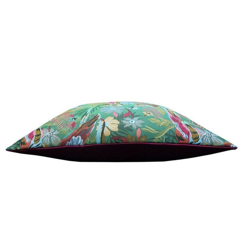 Home Junky - Wholesale Throw/Decorative Pillow - 231 Cushion Two Parrots In Love Green 50X502