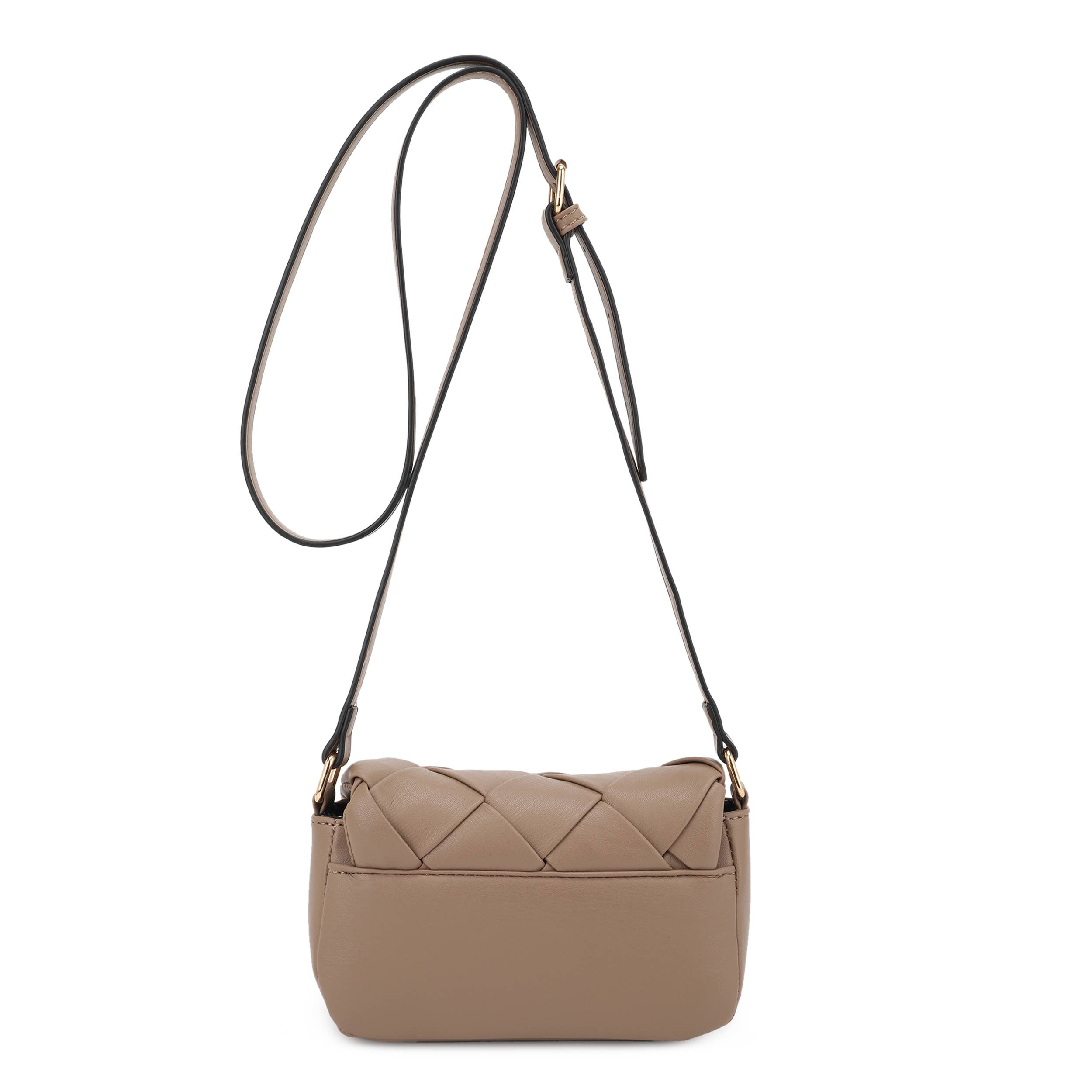 KAYLA+AVA - Wholesale Crossbody Bag - Women's - Emily Mini Woven Flap Crossbody Bag12