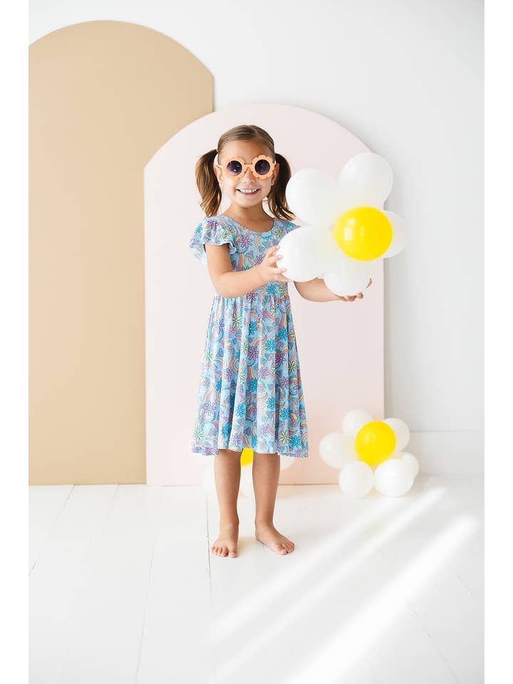 Charlie Lou Baby - Wholesale Dress - Kids - Twirl Dress | Groovy Fall After All5