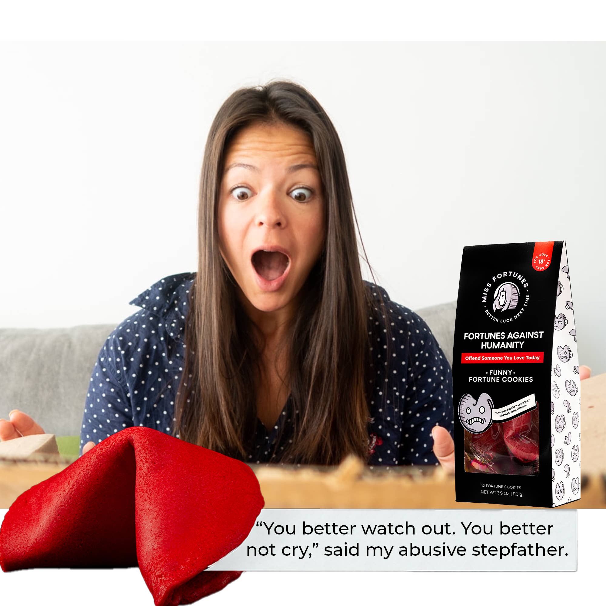 Miss Fortunes - Wholesale Cookie - Fortunes Against Humanity - Offend Someone You Love Today!6