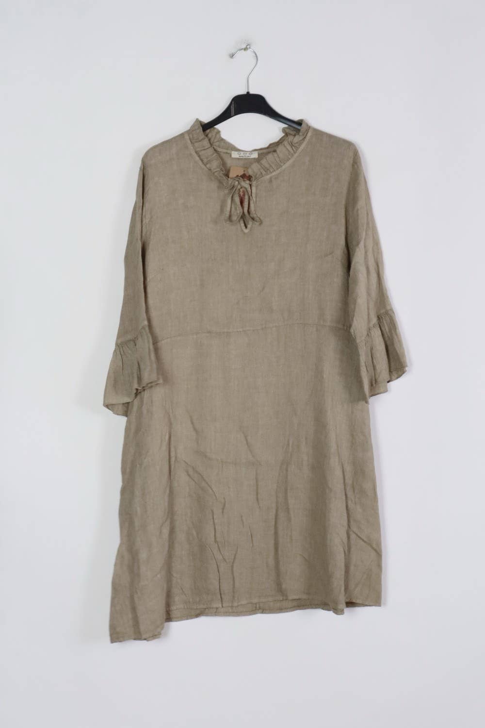 LÉA & LUC - Wholesale Dress - Women's - Short dress in 100% linen REF.134416