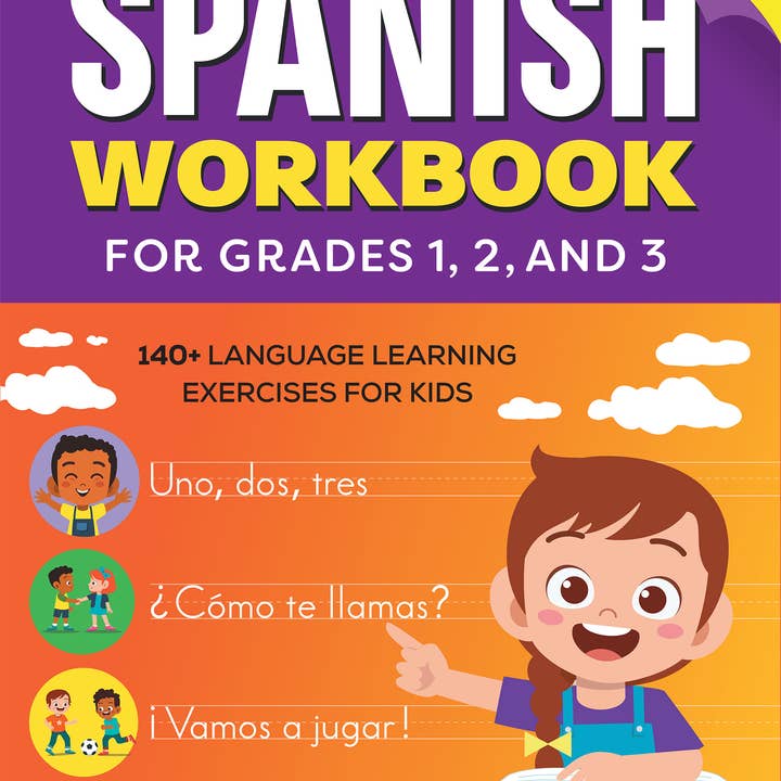 Sourcebooks - Wholesale Early Reader Book (6-8) - Spanish Workbook for Grades 1, 2, and 3