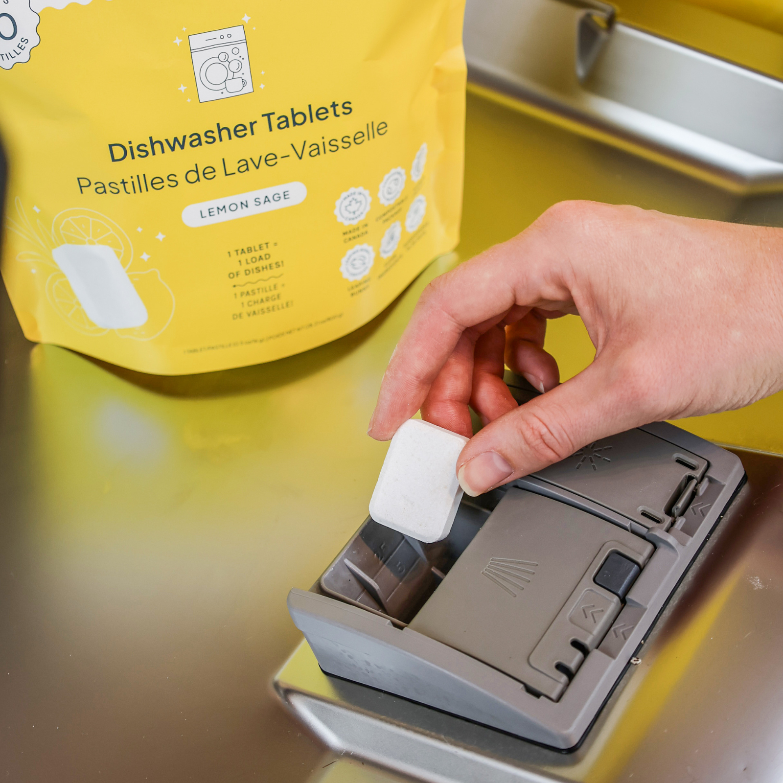 NATURE BEE – Sabonete para loiça por atacado – Comprimidos Lava-louças Limão | FABRICADO NO CANADÁ | Nature Bee5