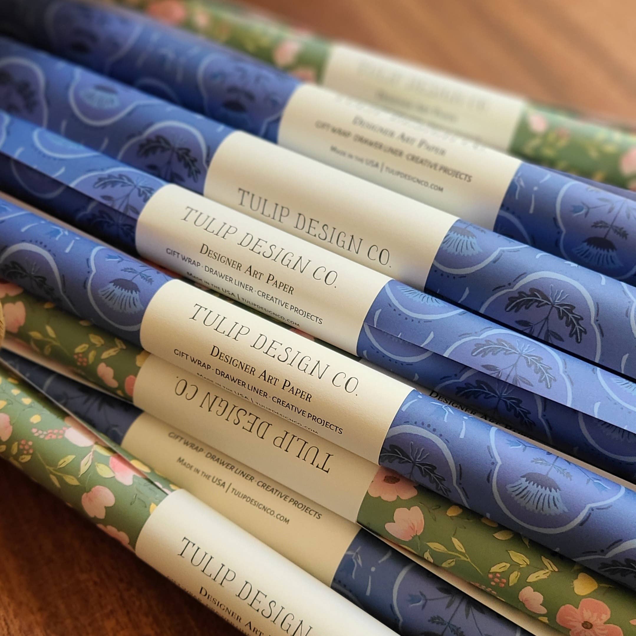 Tulip Design Company - Wholesale Flat Wrap - Sylvia Designer Paper4