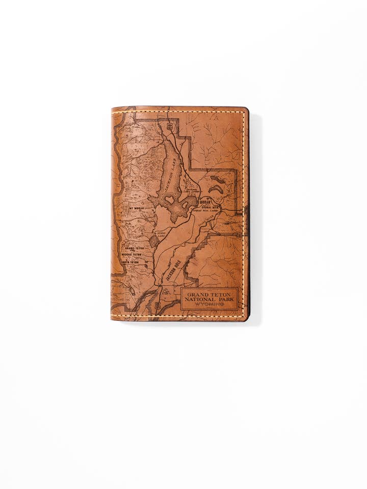 Grand Teton National Park Passport Cover for wholesale by Tactile Craftworks