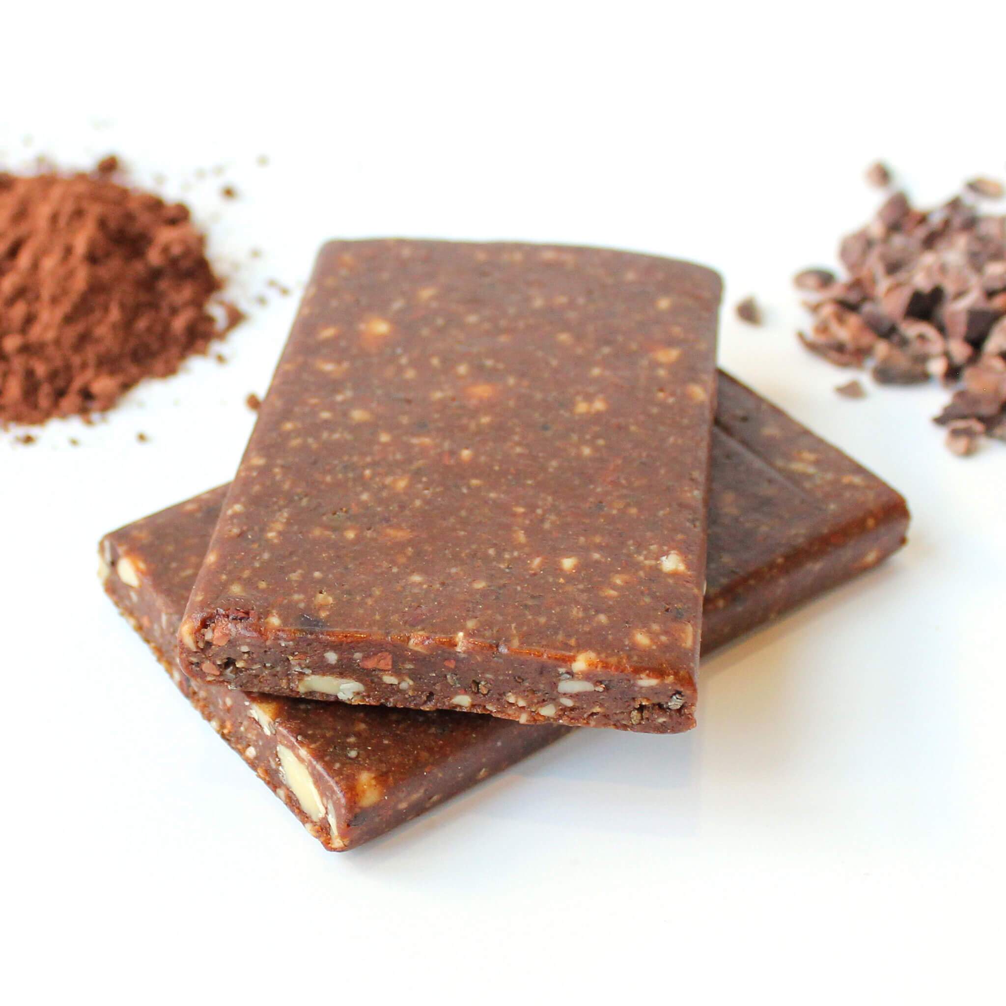 Bearded Brothers - Wholesale Snack Bar - Maca Chocolate (12 Bar Pack)2