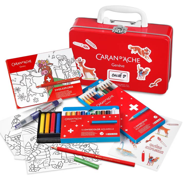 SWISSCOLOR Travel Kit for wholesale by Caran d'Ache