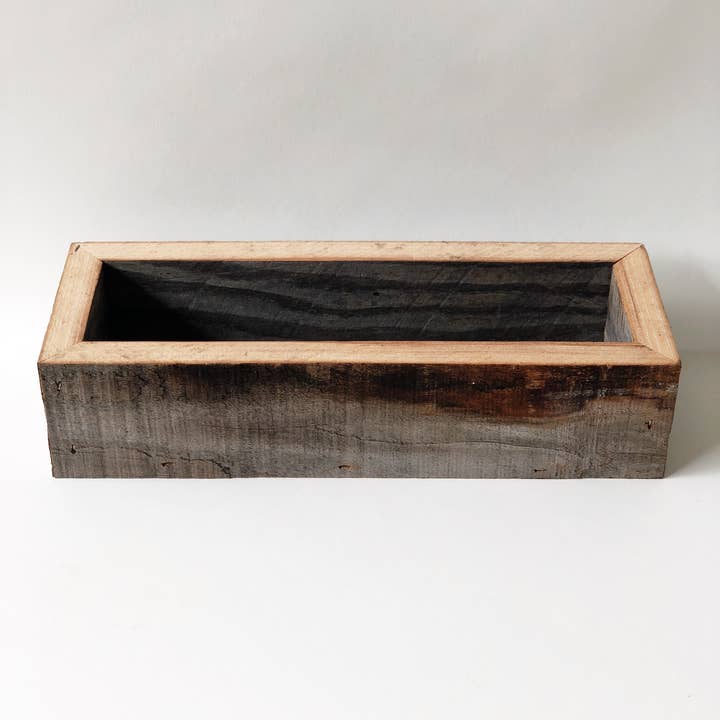 Alibi Interiors - Vendita all'ingrosso Fioriere - Fioriera in legno di recupero 2x10 Fivesie2