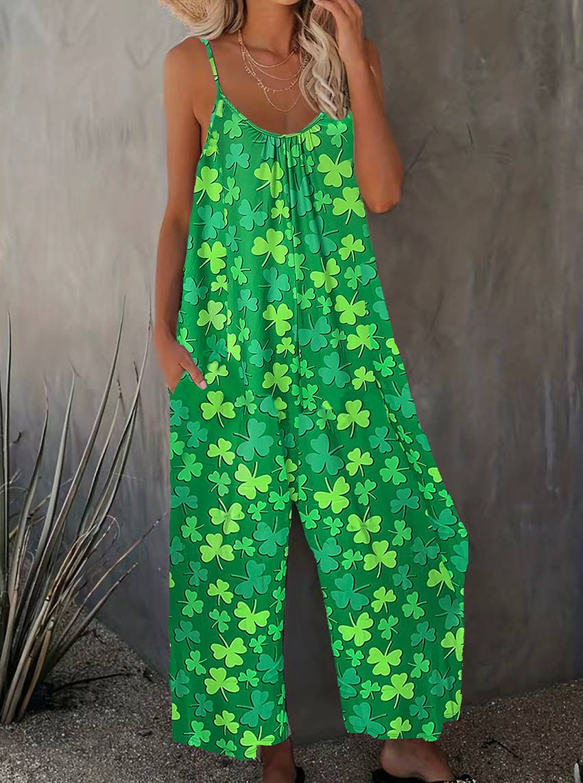 Rosa Clothing - Wholesale Jumpsuit - Women's - Western Ranch Rodeo & Others Graphic Jumpsuit1