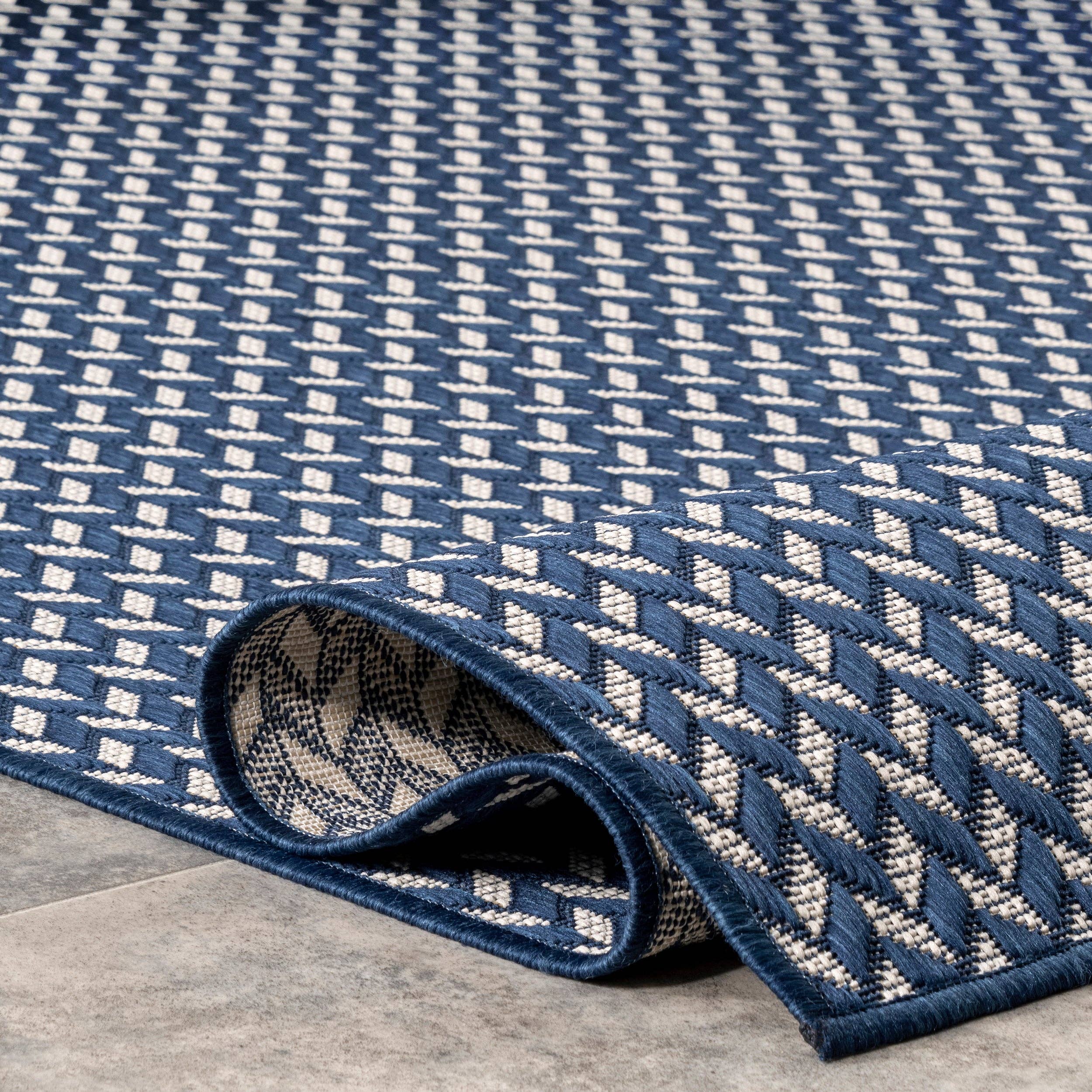 nuLOOM - Wholesale Area Rug - Camryn Herringbone Indoor/Outdoor Area Rug12
