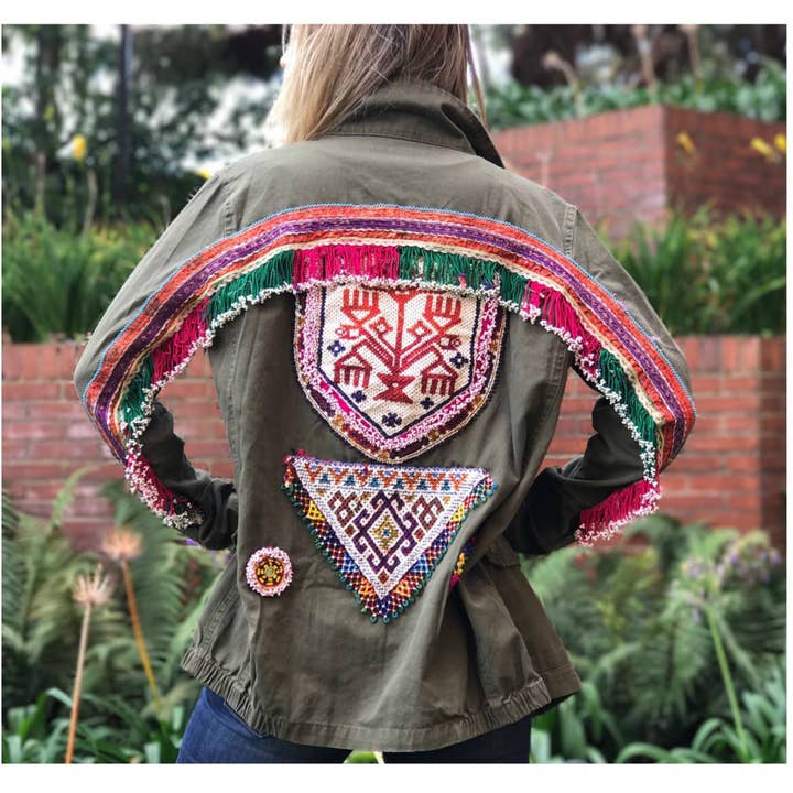 Beaded Tribal Jacket for wholesale by LUXCHILAS